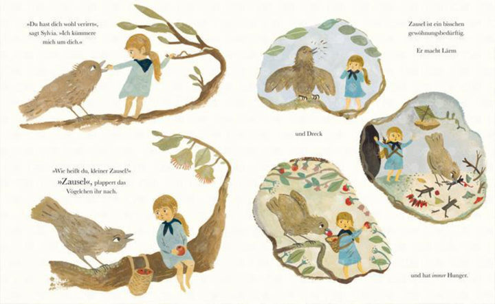 Insel Verlag Bilderbuch Sylvia und der Vogel bei Nauli and Stories