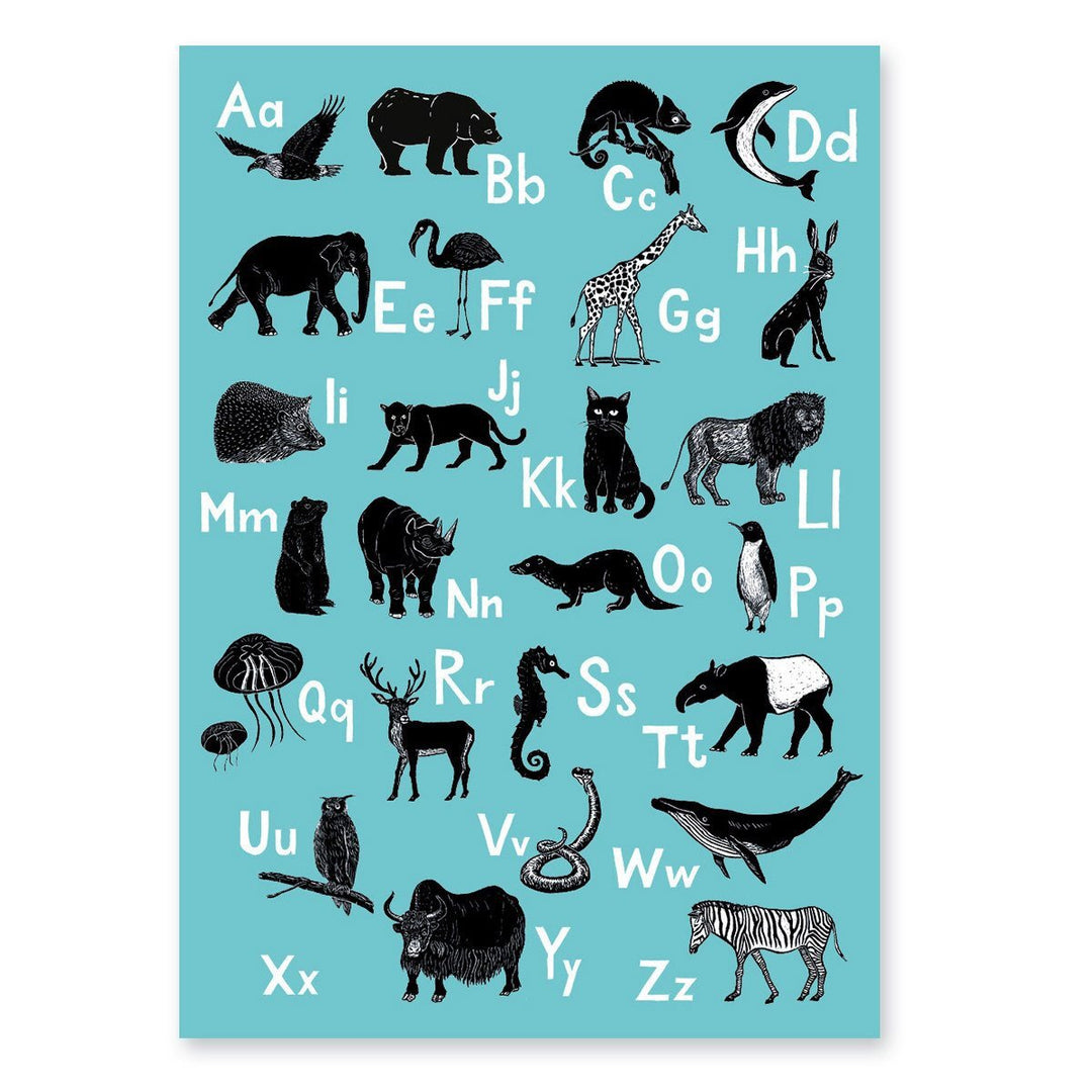 Katja Rub Poster Alphabet - Poster Katja Rub bei Nauli and Stories