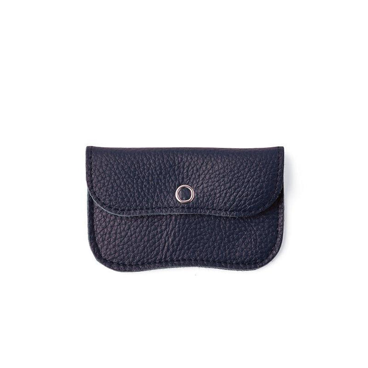 Keecie Geldbeutel aus Leder Mini Me Wallet dunkelblau bei Nauli and Stories