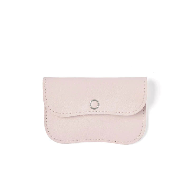 Keecie Geldbeutel aus Leder Mini Me Wallet puderrosa bei Nauli and Stories