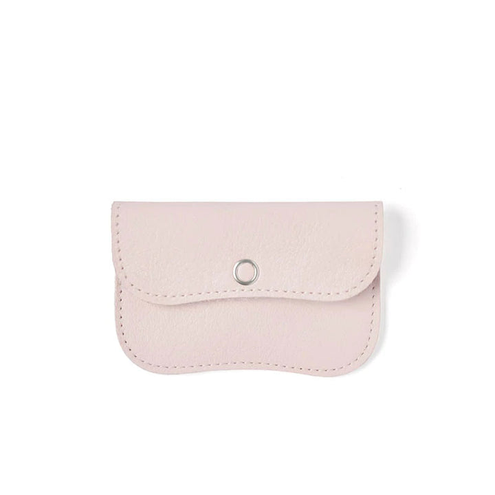 Keecie Geldbeutel aus Leder Mini Me Wallet puderrosa bei Nauli and Stories