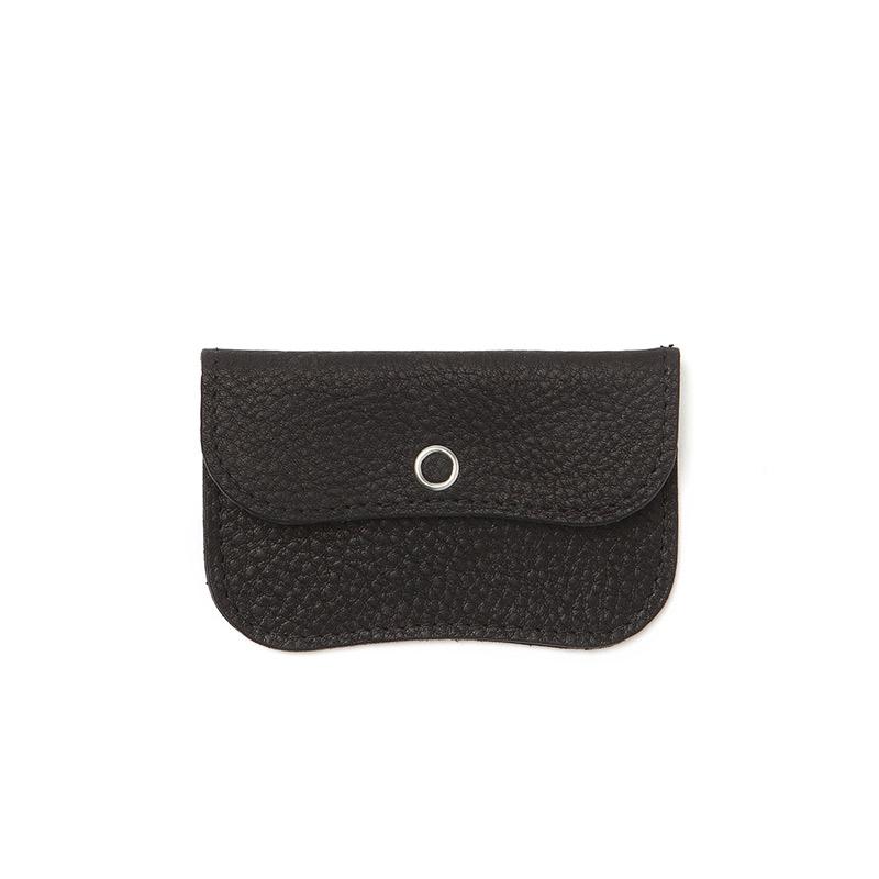 Keecie Geldbeutel aus Leder Mini Me Wallet schwarz bei Nauli and Stories