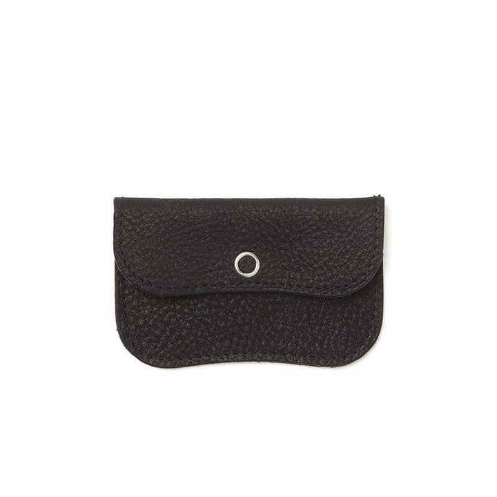 Keecie Geldbeutel aus Leder Mini Me Wallet schwarz bei Nauli and Stories