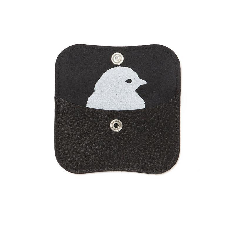 Keecie Geldbeutel aus Leder Mini Me Wallet schwarz bei Nauli and Stories