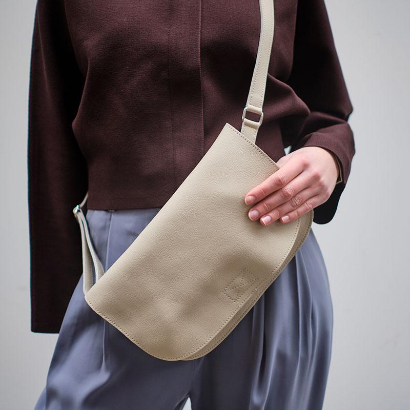 Keecie Handtasche Handtasche aus Leder - Lazy Boy - puderrosa bei Nauli and Stories