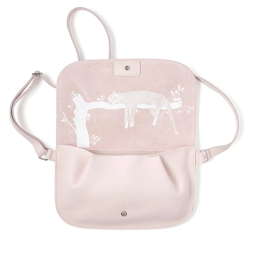 Keecie Handtasche Handtasche aus Leder - Lazy Boy - puderrosa bei Nauli and Stories