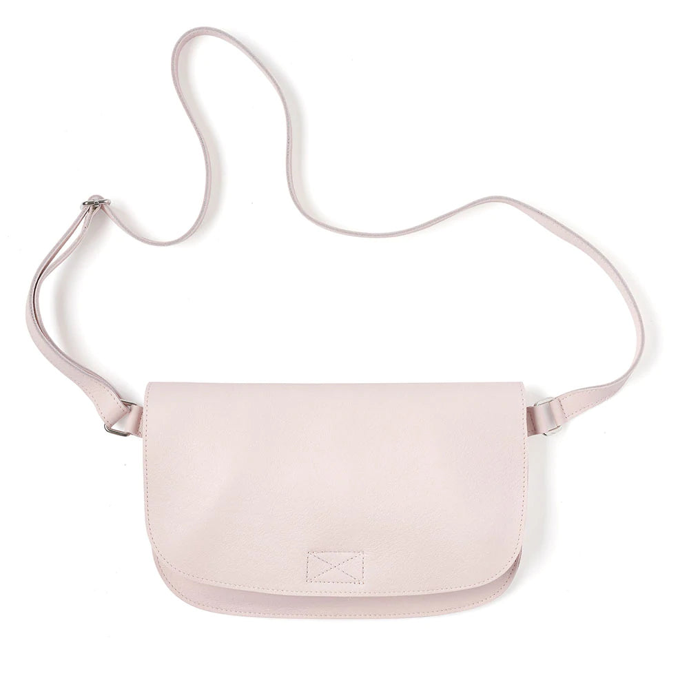 Keecie Handtasche Handtasche aus Leder - Lazy Boy - puderrosa bei Nauli and Stories
