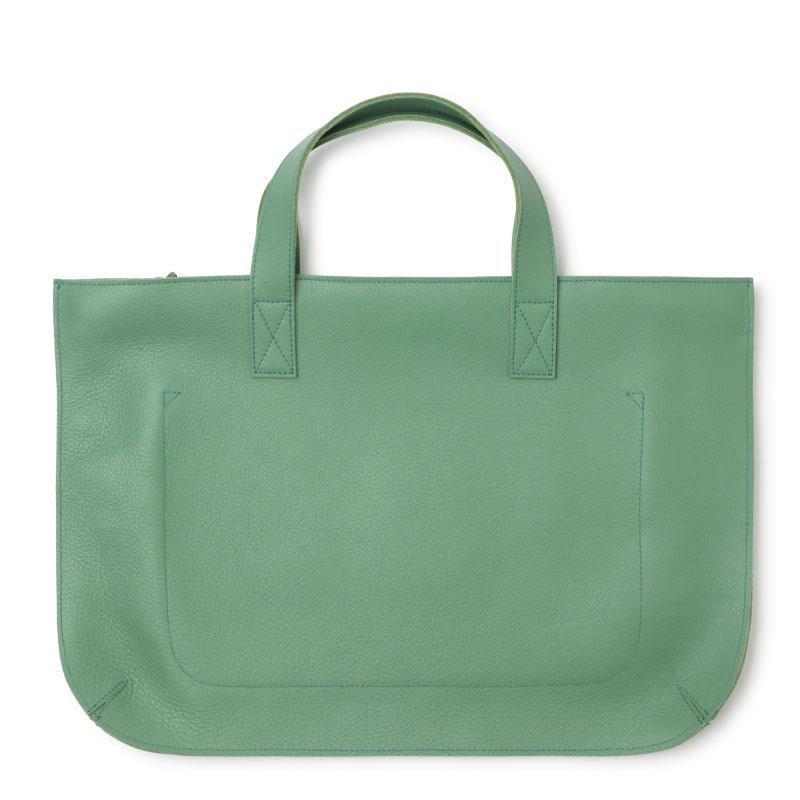 Keecie Laptoptasche Handtasche / Laptoptasche Elephant Joke in grün bei Nauli and Stories