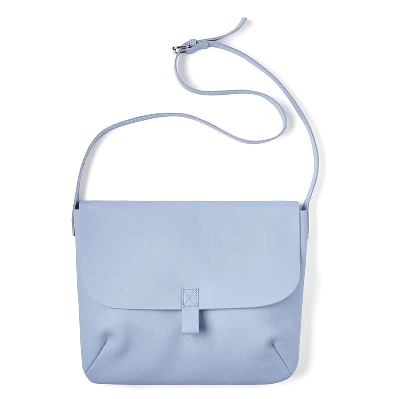 Keecie Messenger Bag Messenger Bag aus Leder lavender "Back Yard" bei Nauli and Stories