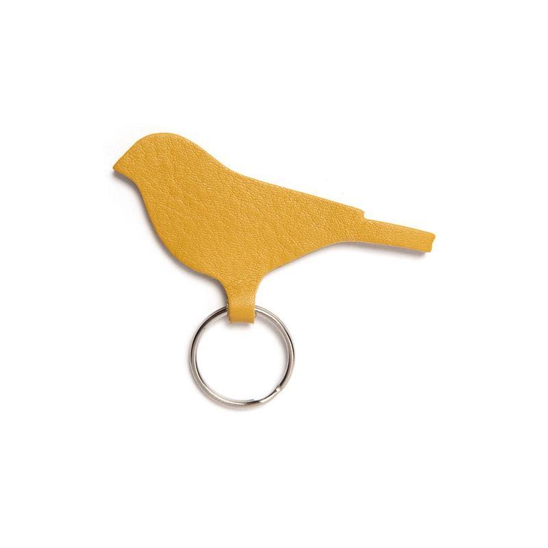 Keecie Schlüsselanhänger Schlüsselanhänger Vogel gelb