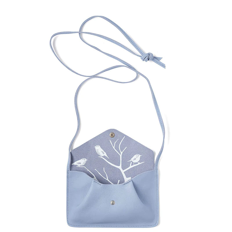 Keecie Handtasche Backing Vocals kleine Ledertasche lavender bei Nauli and Stories