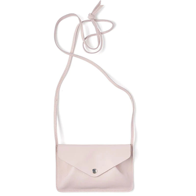 Keecie Handtasche Backing Vocals kleine Ledertasche puderrosa bei Nauli and Stories