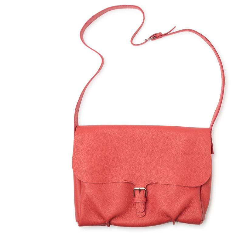 Keecie Handtasche Kleine Messenger Bag - Flora und Fauna korallenrot bei Nauli and Stories