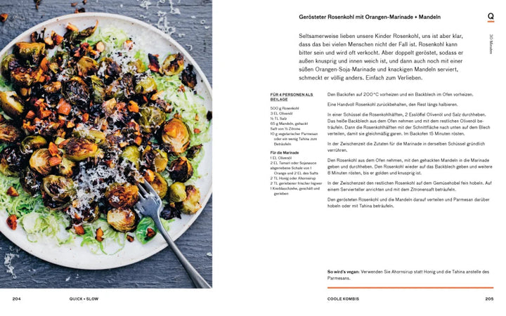 Knesebeck Kochbuch Die grüne Küche – Quick + Slow | Einfache vegetarische Rezepte für jeden Tag