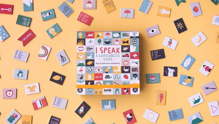 Londji Spiel I Speak 6 languages - Spiel bei Nauli and Stories