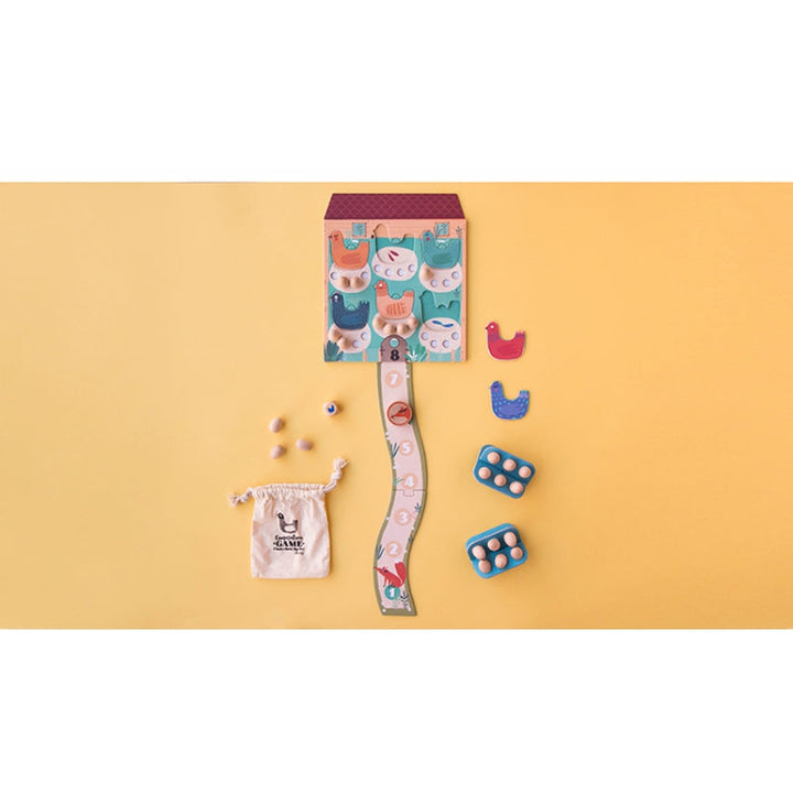 Londji Spiel CLUCK, CLUCK! THE FOX! - Kooperationsspiel bei Nauli and Stories