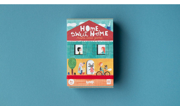 Londji Spiel Home Sweet Home - Strategie- und Mentalarithmetik- Spiel bei Nauli and Stories