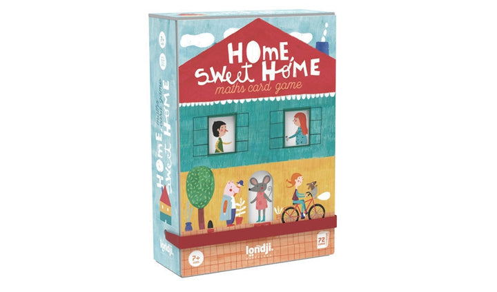 Londji Brettspiele Home Sweet Home - Strategie- und Mentalarithmetik- Spiel