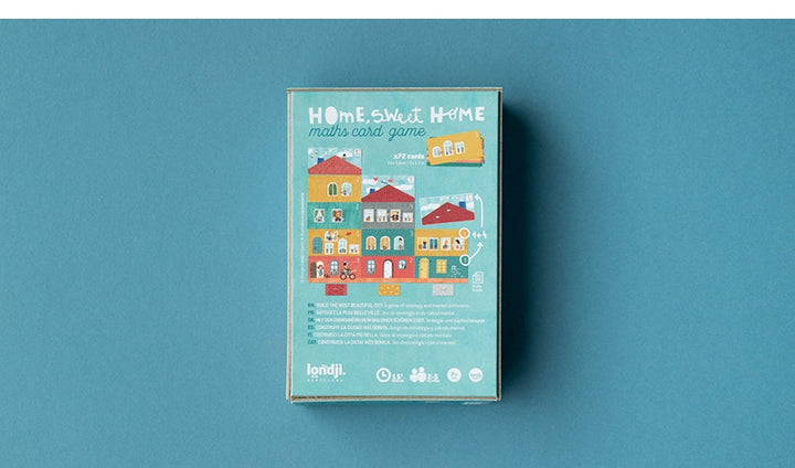 Londji Spiel Home Sweet Home - Strategie- und Mentalarithmetik- Spiel bei Nauli and Stories