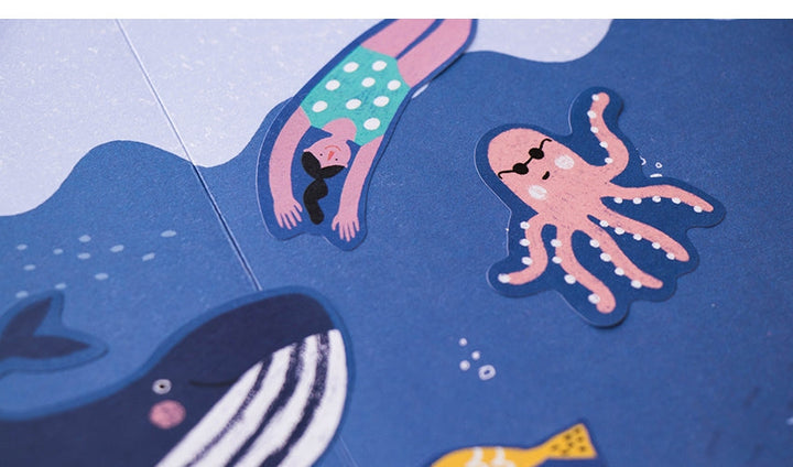 Londji Deko-Aufkleber Stickers Sea bei Nauli and Stories
