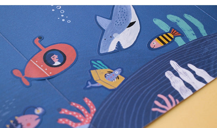 Londji Deko-Aufkleber Stickers Sea bei Nauli and Stories