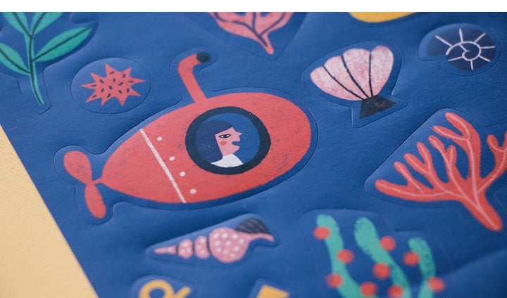 Londji Deko-Aufkleber Stickers Sea bei Nauli and Stories