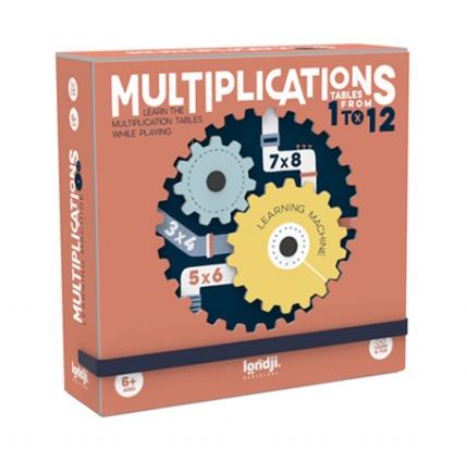 Londji Spiel Multiplications 1x1 - Lernspiel Mathematik bei Nauli and Stories