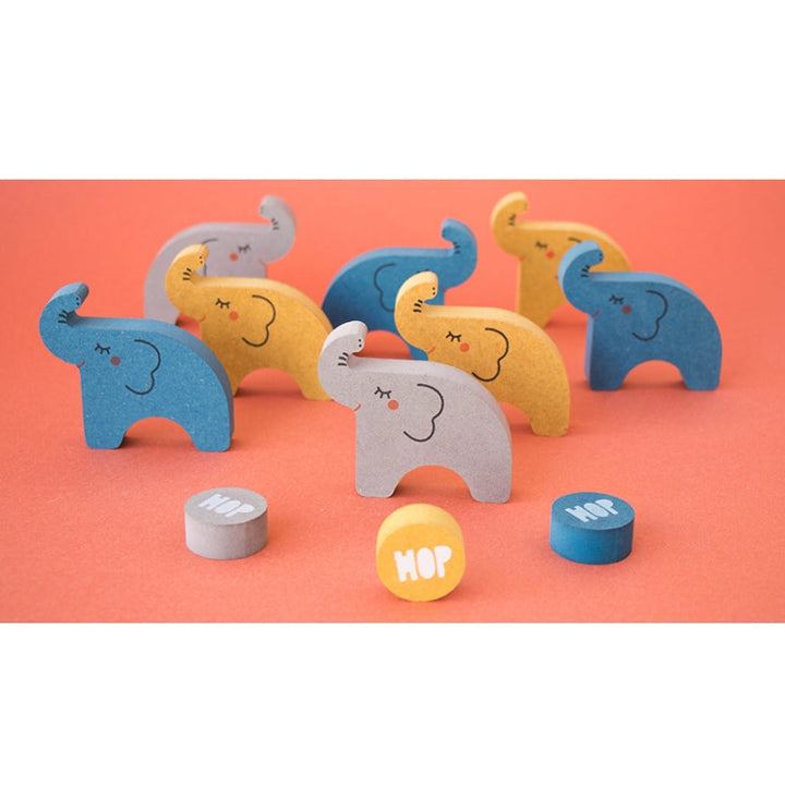 Londji Spiel ALEHOP! - Elefanten - Geschicklichkeitsspiel aus Holz bei Nauli and Stories