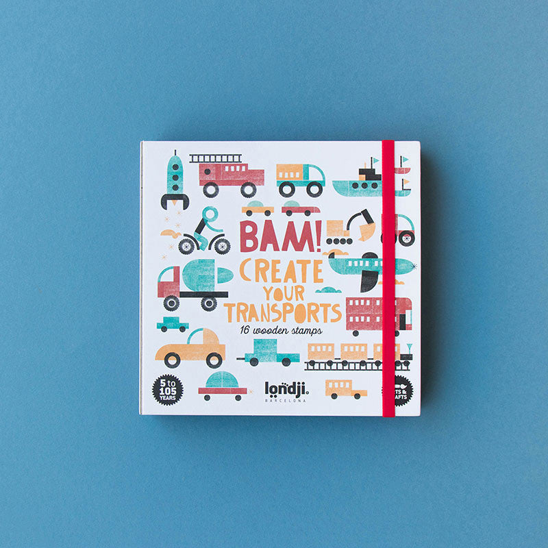 Londji Stempel BAM! - Create your transports - Stempelset bei Nauli and Stories