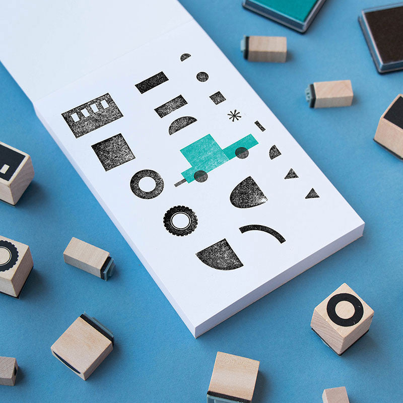 Londji Stempel BAM! - Create your transports - Stempelset bei Nauli and Stories