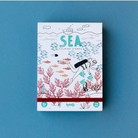 Londji Stempel Stempel Meer - SEA CALM STAMPS bei Nauli and Stories