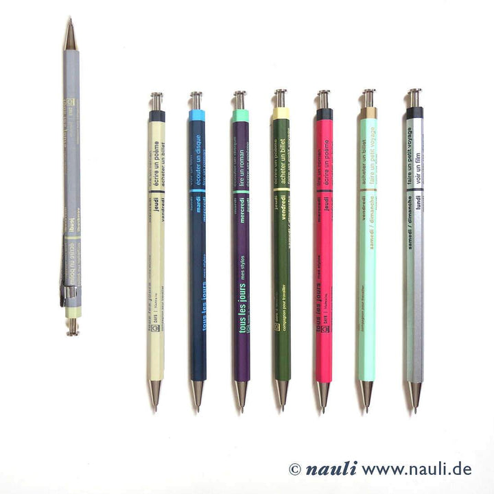 Mark's Kugelschreiber Tous les Jours bunte fein schreibende Kugelschreiber von Marks bei Nauli and Stories