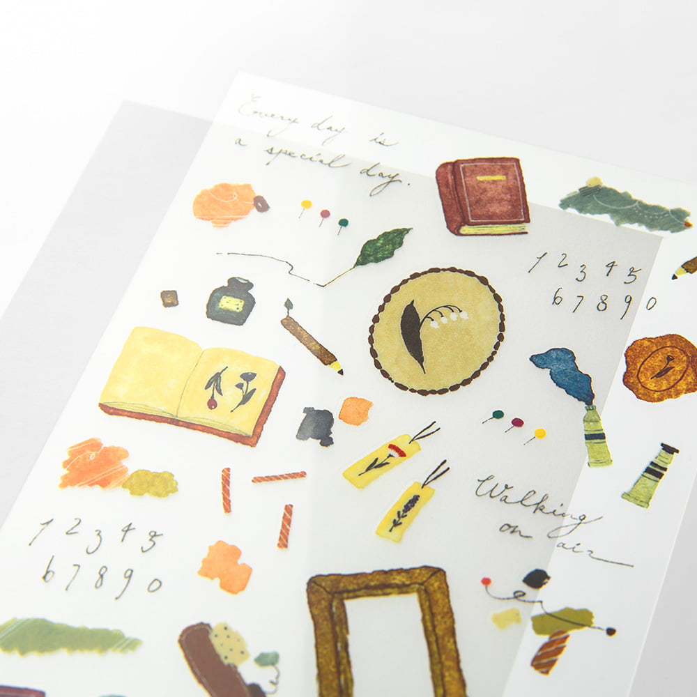 Midori Transfer Sticker Transfer Sticker Stationary bei Nauli and Stories