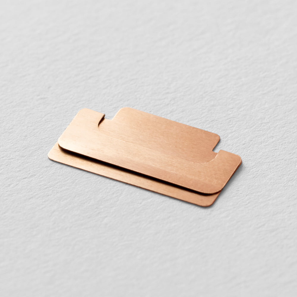 Midori Index Clips Index Clip Chiratto Orange bei Nauli and Stories