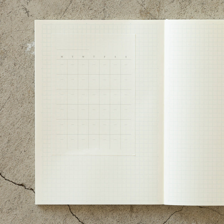 Midori undatierte Kalender Free MD Diary Sticker bei Nauli and Stories