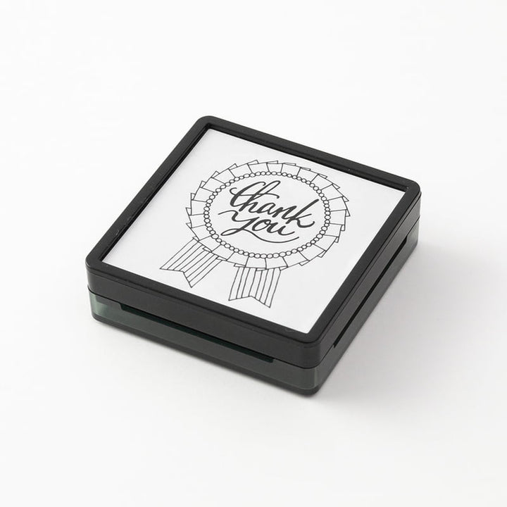 Midori Pre-Inked Stempel Paintable Stamp Pre-inked - Thank You bei Nauli and Stories