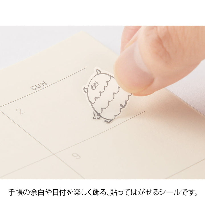 Midori Sticker Chat Monsters Sticker Marché bei Nauli and Stories