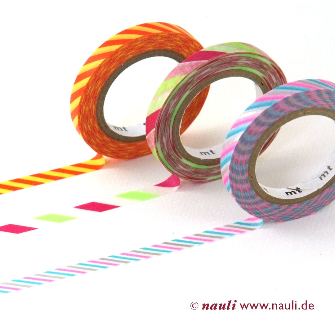 MT Washi Tape Washi Masking Slim 3er Set schmal Kordel bei Nauli and Stories