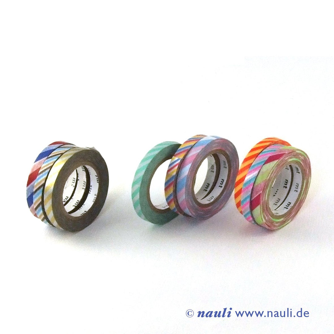 MT Washi Tape Washi Masking Slim 3er Set schmal Kordel bei Nauli and Stories