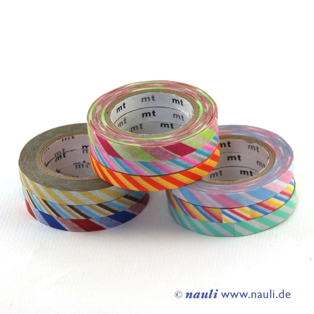 MT Washi Tape Washi Masking Slim 3er Set schmal Kordel bei Nauli and Stories