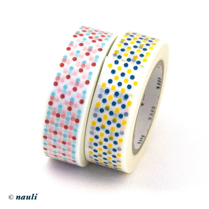 MT Washi Tape Washi Masking Tape marble scarlet gelb