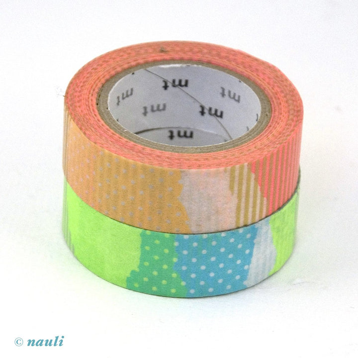 MT Washi Tape Washi Masking Tape tsugihagi neon