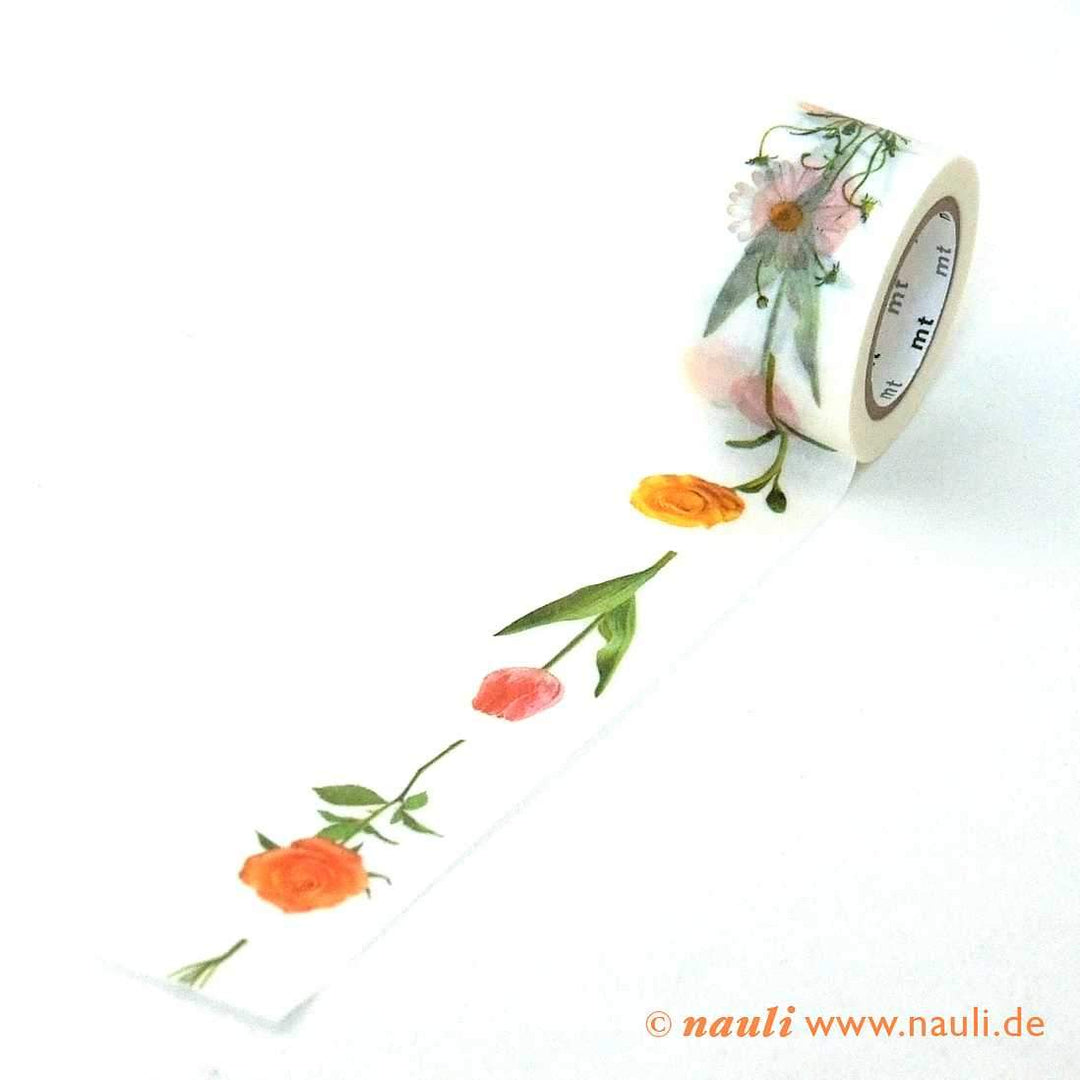 MT Washi Tape Washi Masking Tape Tulpe - Blumen bei Nauli and Stories