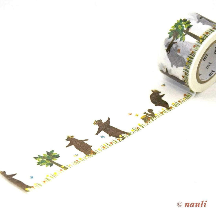 MT Washi Tape Washi Tape / Masking Tape - Hasen & Bären & Eichhörnchen bei Nauli and Stories