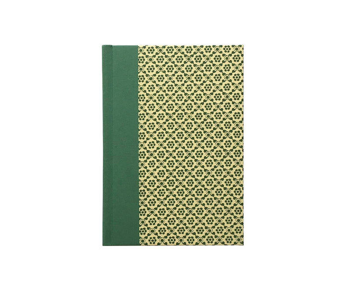 Nauli Adressbuch Adressbuch A6 grafische Blumen grün bei Nauli and Stories