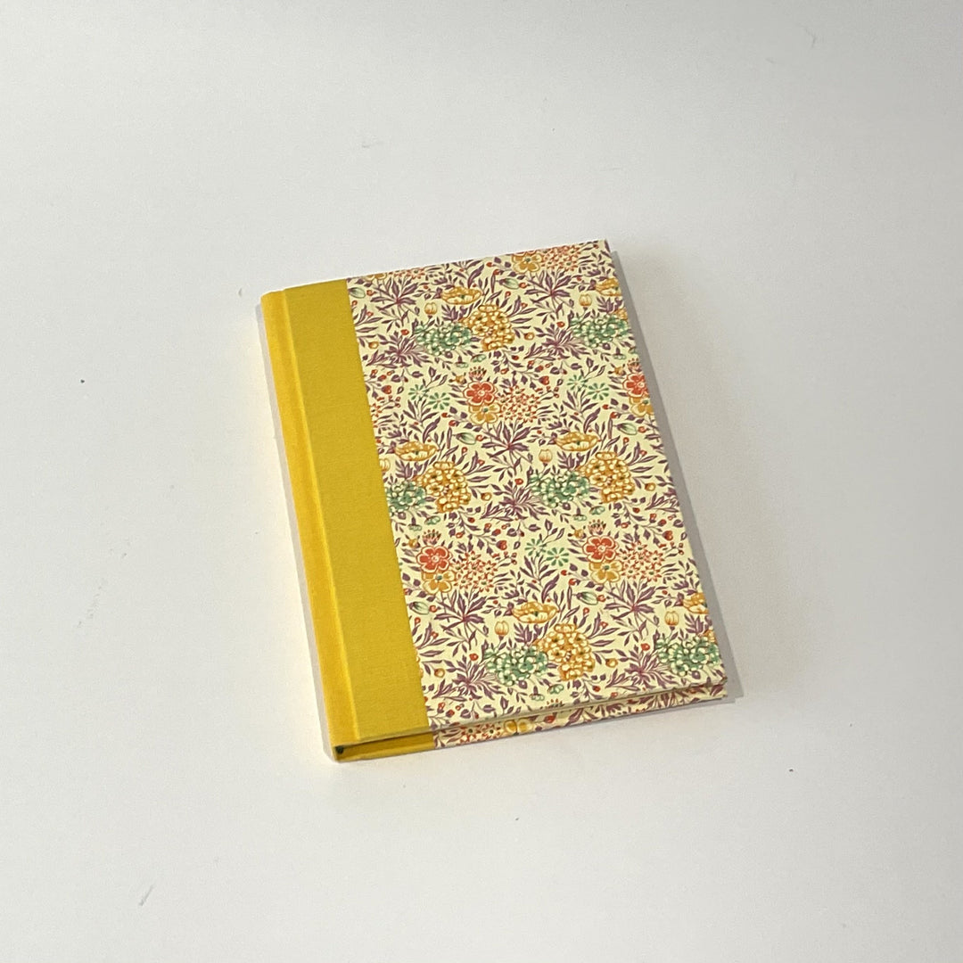 Nauli Adressbuch Adressbuch A6 Sommerblumen rosa gelb bei Nauli and Stories