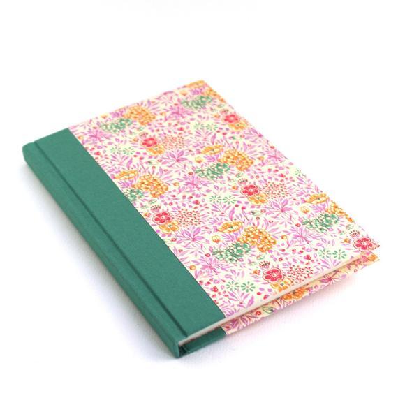 Nauli Adressbuch Adressbuch A6 Sommerblumen rosa grün bei Nauli and Stories