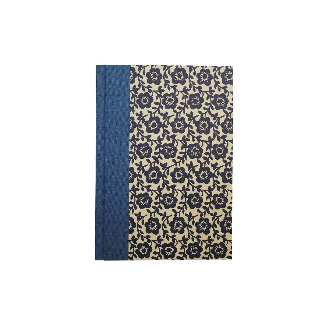 Nauli Adressbuch Adressbuch DIN A6 Bunga blau bei Nauli and Stories