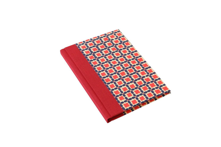 Nauli Adressbuch Adressbuch DIN A6 Happy Square blau rot bei Nauli and Stories