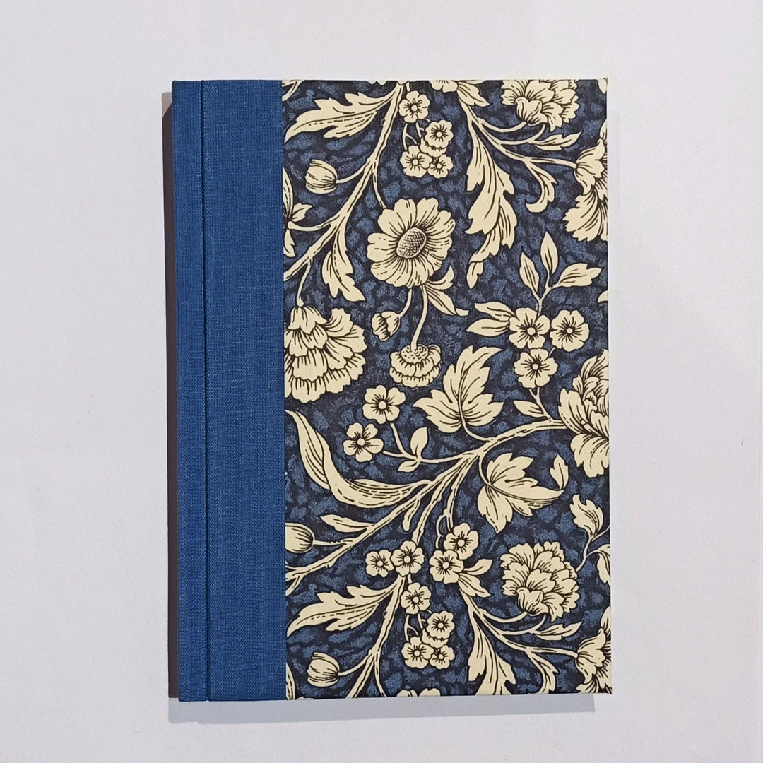 Nauli Adressbuch Adressbuch DIN A6 Renaissance Blumen blau bei Nauli and Stories